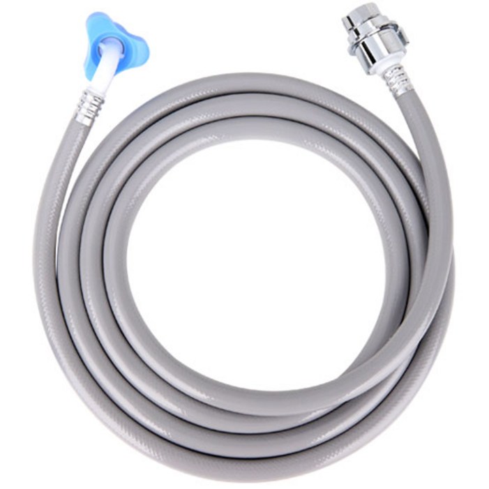 와이넷 국산 전기종 호환 크롬슈트 세탁기호스 3M, 1개, 블루