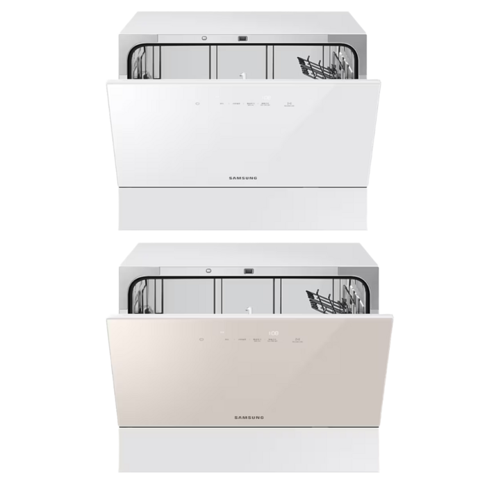 삼성 비스포크 식기세척기 카운터탑 6인용 열풍건조 화이트베이지 DW30FB305CW0DW30FB305CE0