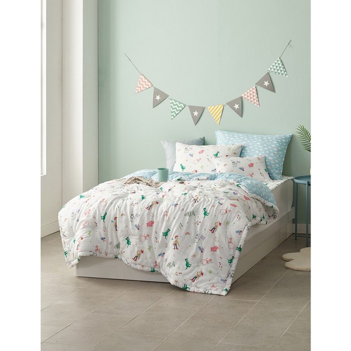 레노마홈 디즈니 스케치 모달이불 사계절 SS KS 레노마모달 100