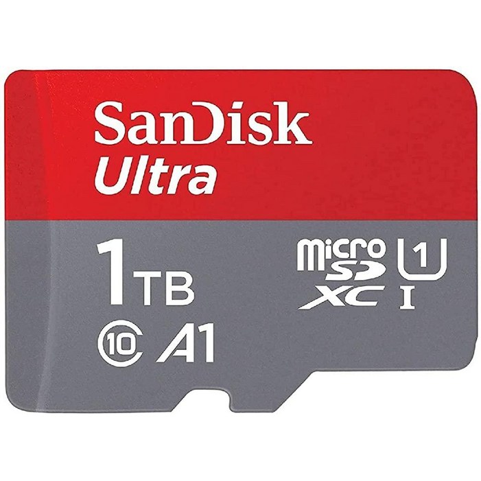 SanDisk 울트라 마이크로SDXC UHSI 200GB 메모리 카드 어댑터 포함 120MBs C10 U1 Full HD A1 마이크로SD카드 SDSQUA4200GGN