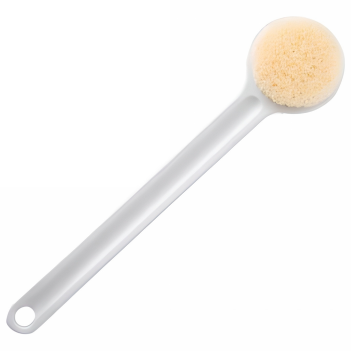 스토리빙 목욕 때밀이 샤워 바디브러쉬, 1개, 화이트