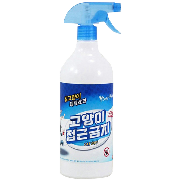 깔끄미 고양이 접근금지 길들이기 대소변방지 차단 싫어하는냄새 기피제 차단제 퇴치제 1000ml 본품스프레이 포함