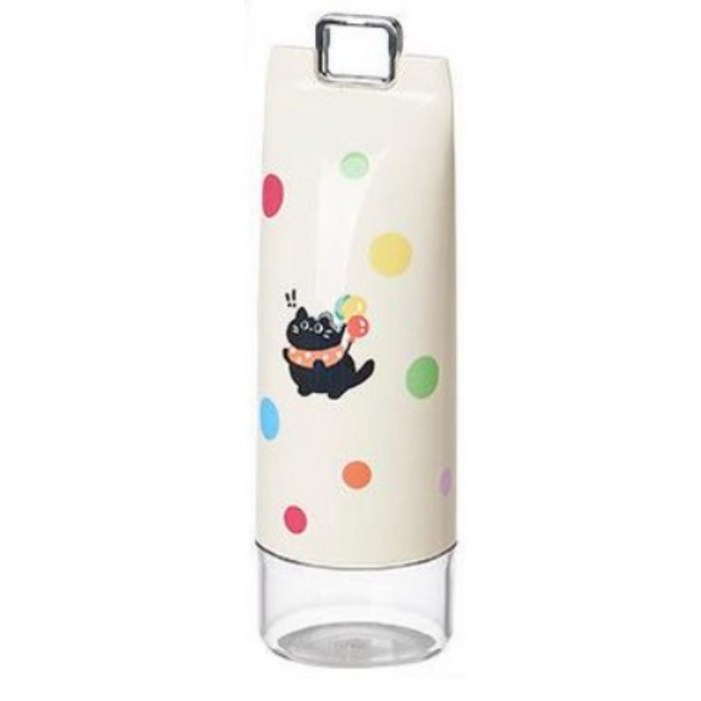 시우리빙 휴대용 세면도구 치약칫솔 크림 케이스, 무지개네로