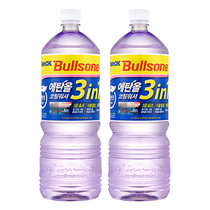 불스원 Rain OK 에탄올 3in1 발수코팅 워셔액
