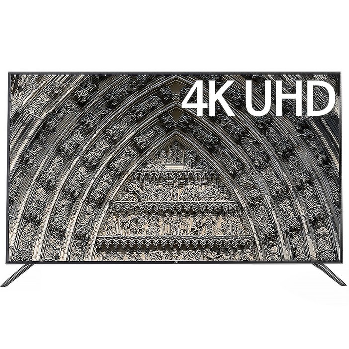 유맥스 4K UHD LED TV, 127cm50인치, UHD50L, 스탠드형, 고객직접설치