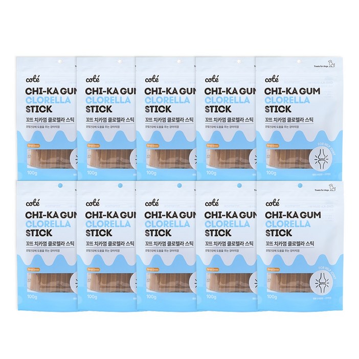 꼬뜨 강아지 치카껌 스틱
