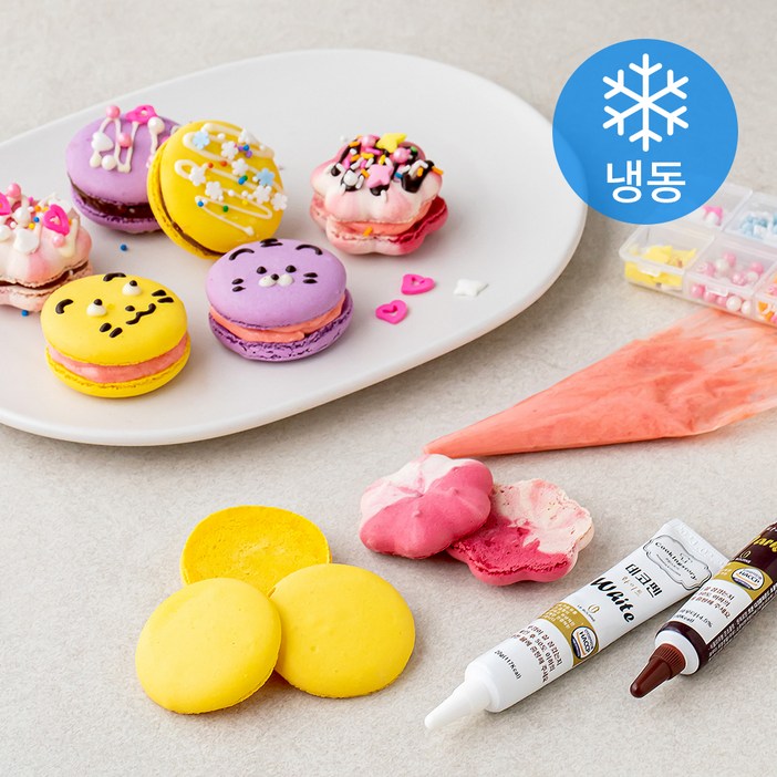 우리아이 마카롱 만들기 세트 냉동, 268g, 1개입, 1세트