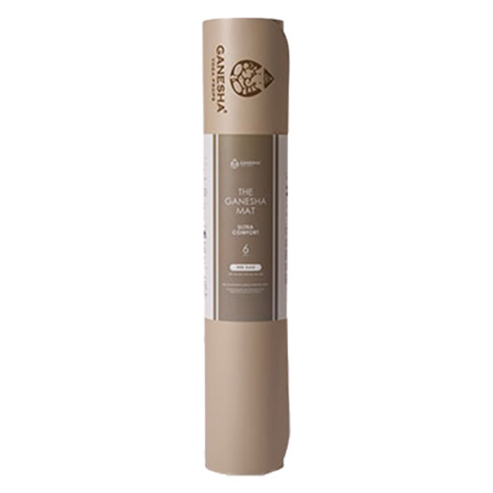 가네샤요가프랍스 울트라 컴포트 요가매트 6mm, Milk Sand, 1개