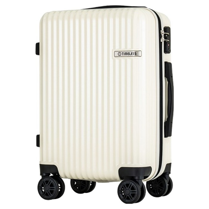 타임리스 메탈릭 와이드 탈부착 더블휠 확장형 PC 캐리어