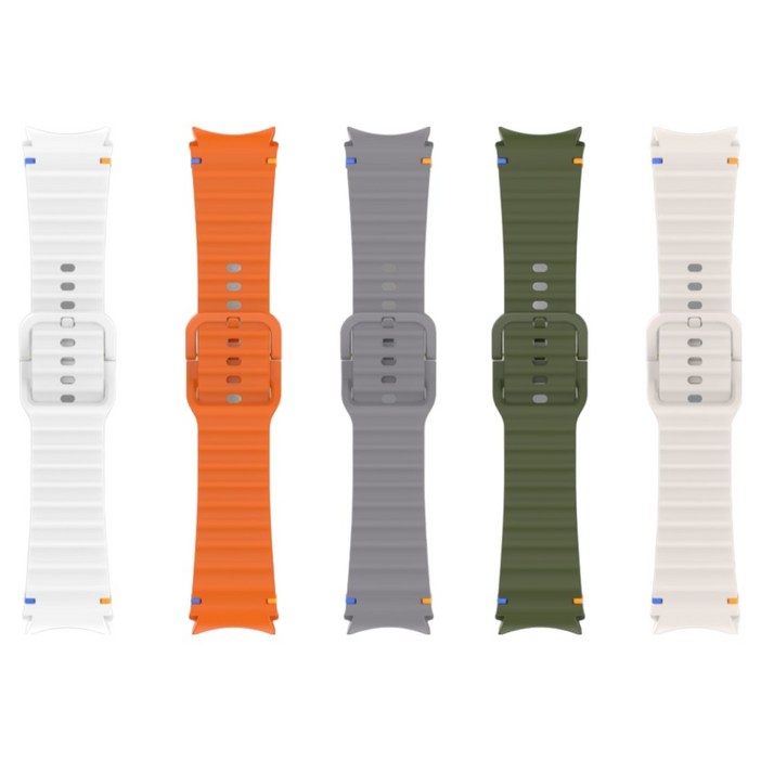 칸탐 갤럭시워치 스트랩 실리콘 5종 세트