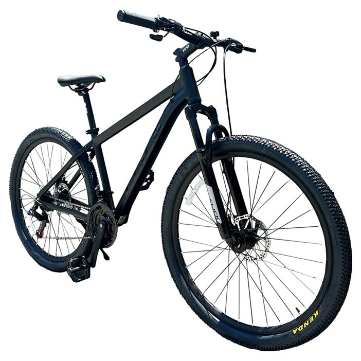 클릭 시마노21단 디스크브레이크 알루미늄 MTB 미조립 자전거 ZEST29D, 1개, 180cm, 무광블랙