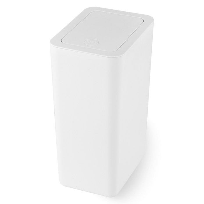 코멧 홈 터치 휴지통 10L, 화이트, 1개 코멧 홈 터치 휴지통 10L, 화이트, 1개