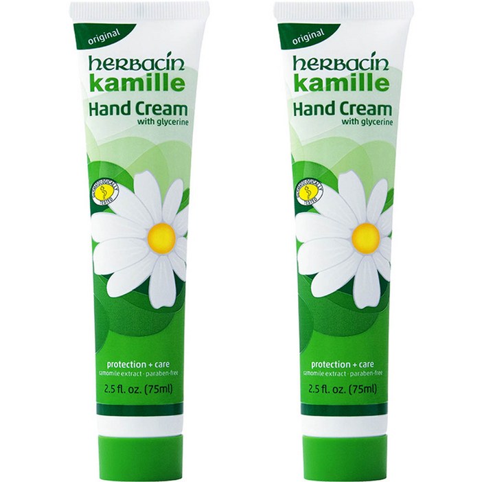 허바신 카밀 핸드크림 꽃향, 2개, 75ml