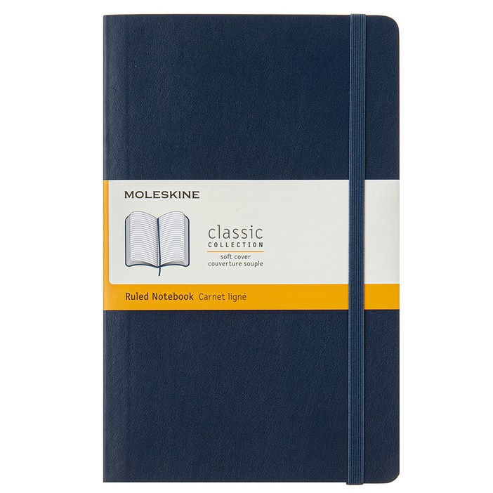 몰스킨 클래식 룰드 소프트커버 노트 라지