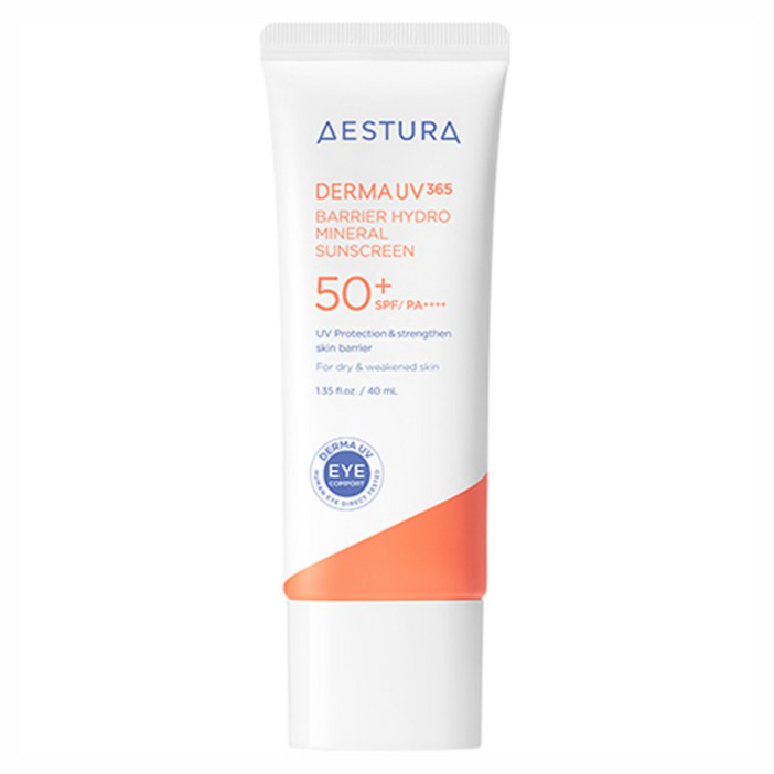에스트라 더마UV365 장벽수분 무기자차 선크림 SPF50 PA 에스트라 더마UV365 장벽수분 무기자차 선크림 SPF50 PA