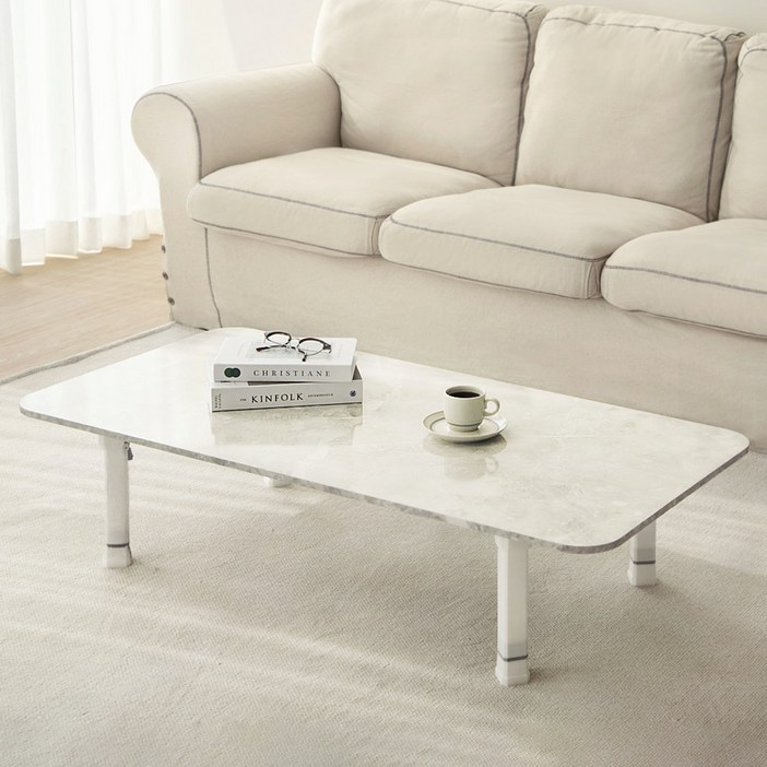 코멧 홈 LPM 특대 1200 * 600 4단 높이조절 베이직 접이식 테이블