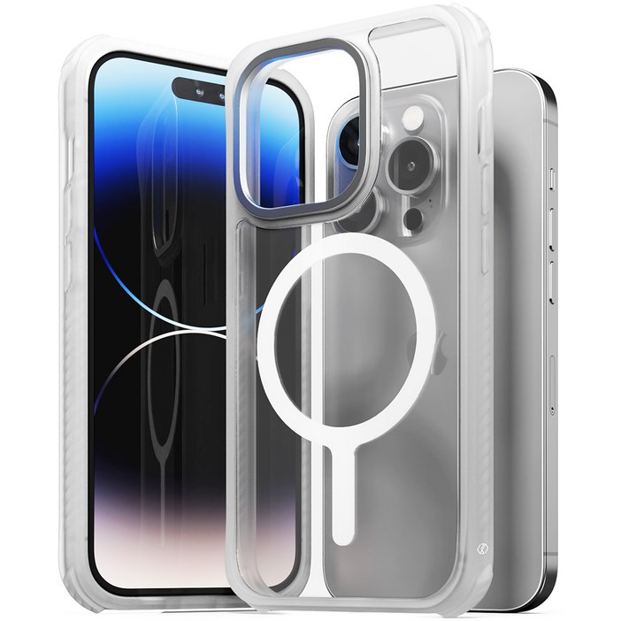 신지모루 ShocK Absorber 맥세이프 M 에어클로 에어가드 범퍼 휴대폰 케이스