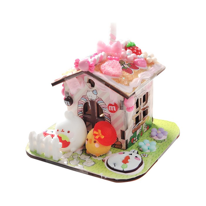 몰랑이 쿠키하우스 무드등 만들기 DIY 키트