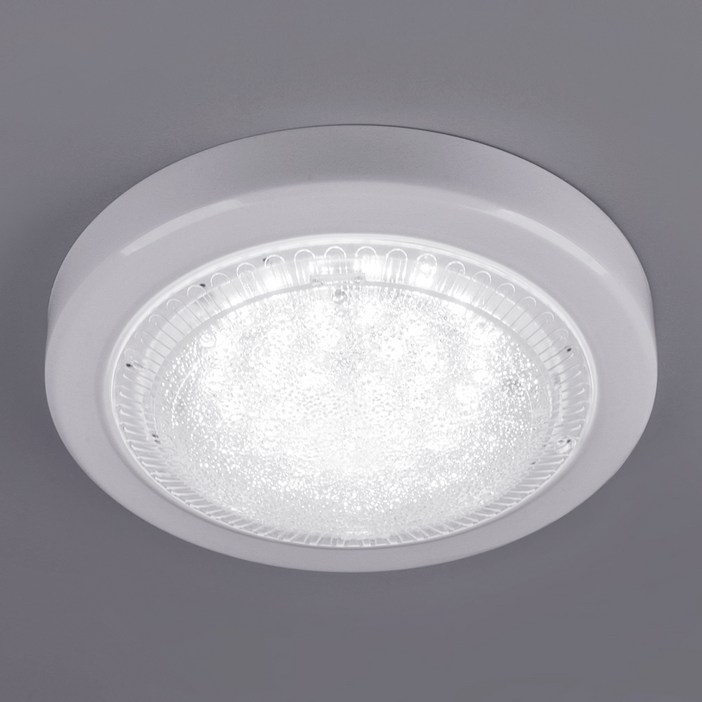 원하 EL 아크릴 원형 직부등 LED 20W 플리커프리, 화이트  주광색