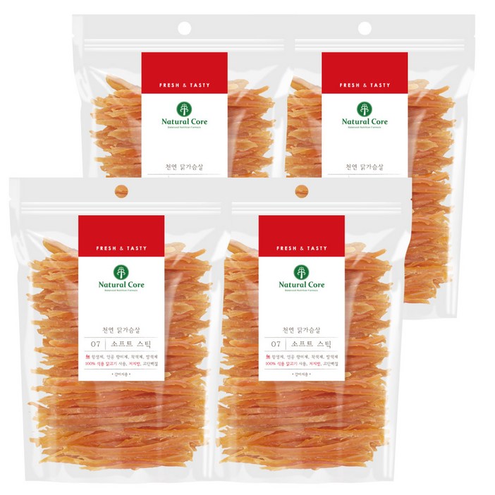 네츄럴코어 강아지 07 치킨 소프트 스틱 건조간식