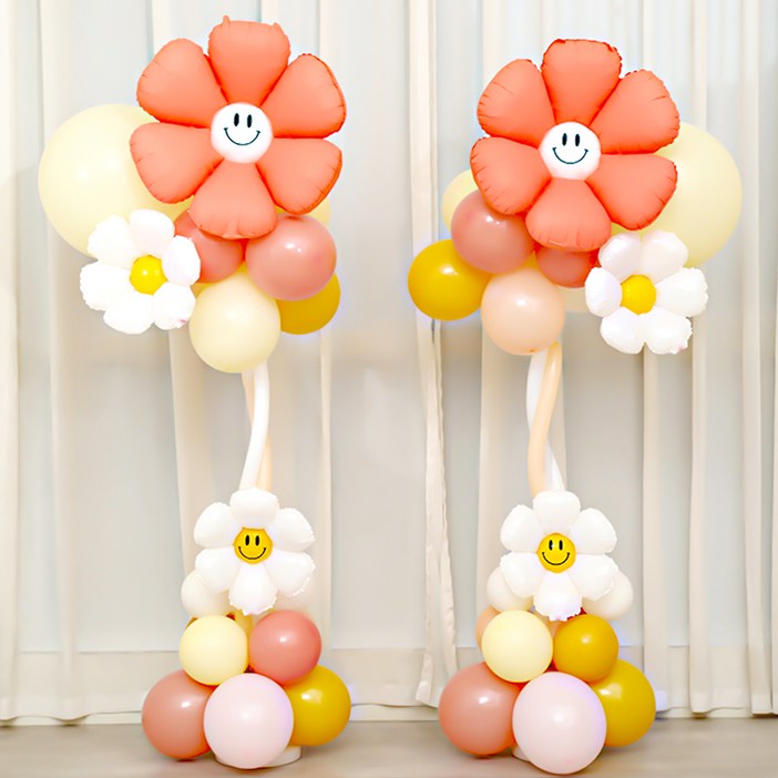 피앤비유니티 파티 스탠드 기둥풍선세트 2입