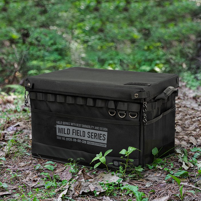 카즈미 필드 캐비닛 박스, 블랙, 1단, 1개