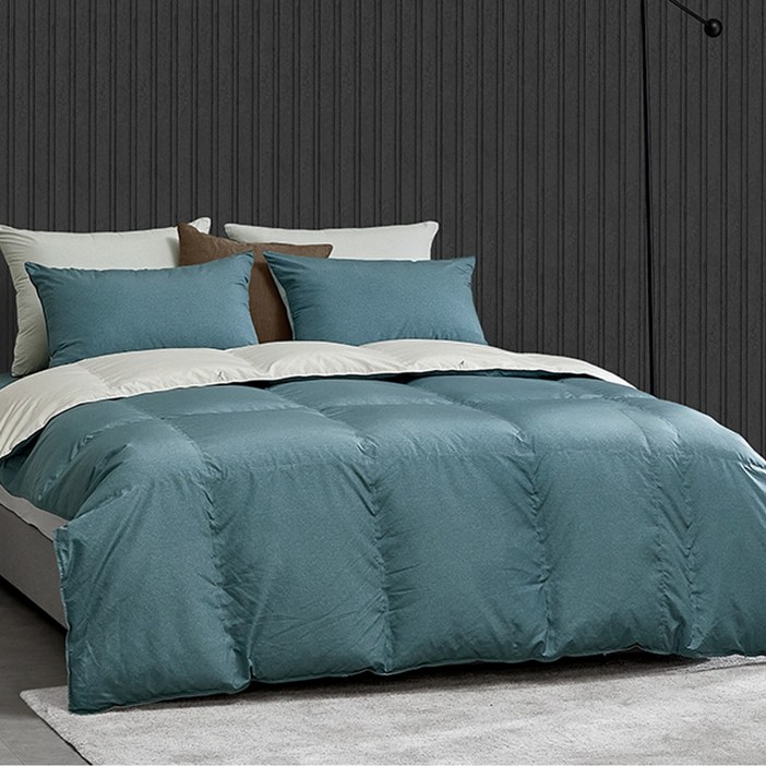 알레르망 마티오 폴란드95 프리미엄 구스 차렵이불 베개커버 세트