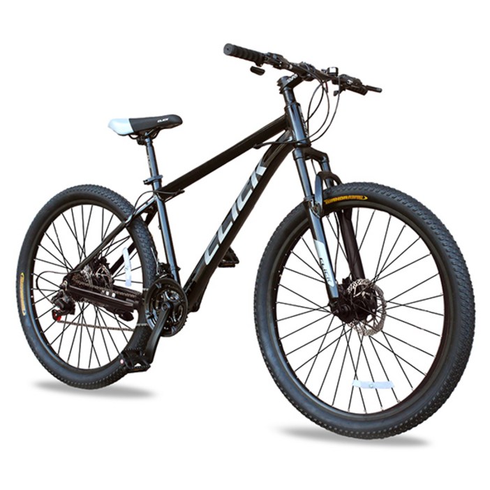 클릭 제스트29D MTB 자전거 기계식디스크브레이크 29인치 알루미늄 시마노 21단 미조립, 제스트29D 무광블랙미조립, 1개, 180cm