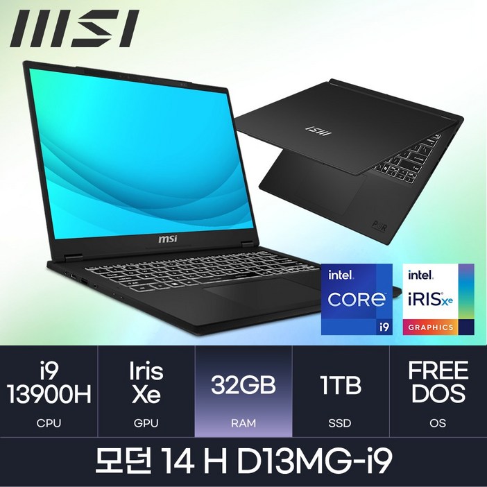 MSI 모던시리즈 모던 14 H D13MGi9