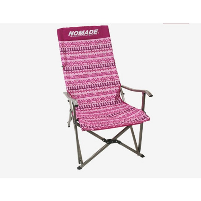 노마드 인디오 롱헤드 릴렉스 체어 마젠타 캠핑 의자