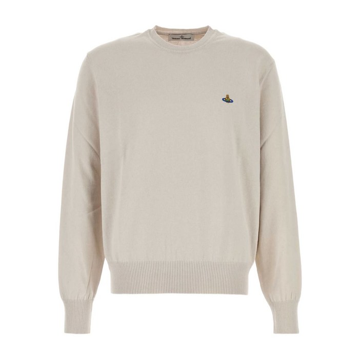 비비안웨스트우드 알렉스 구체 장식 코튼 캐시미어 스웨터