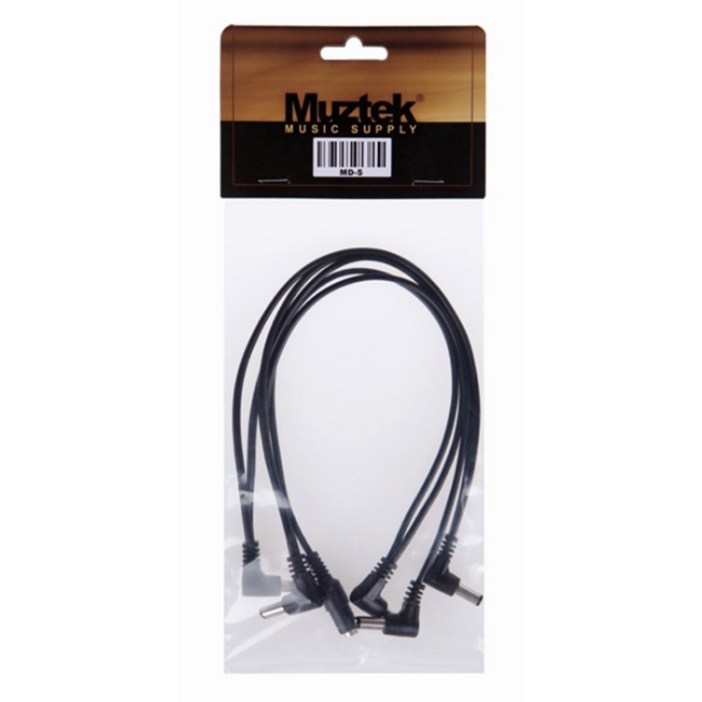 Muztek MD5 DC 파워 이펙터 전원 케이블 문어발 5구