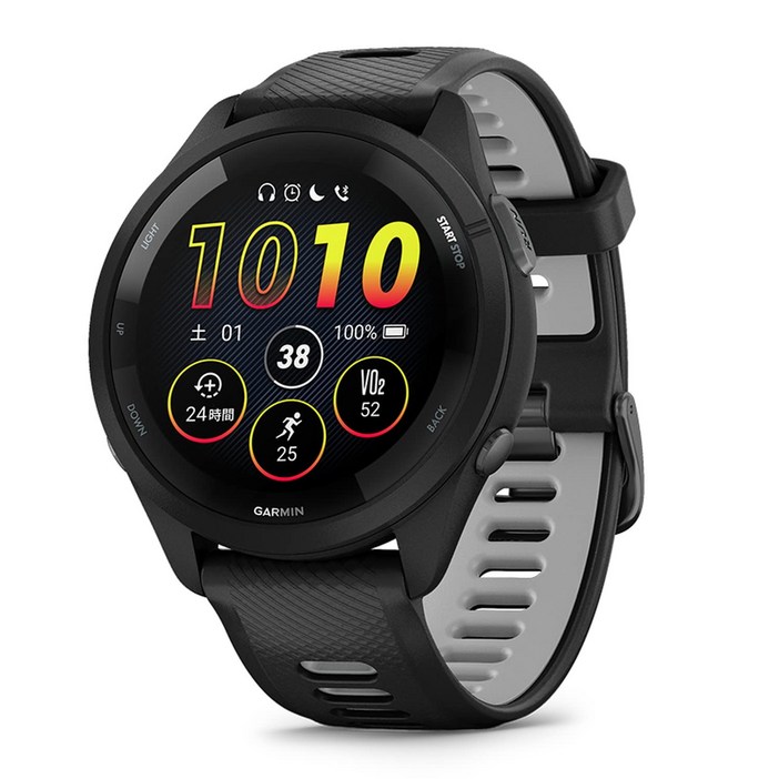 GARMIN가민 ​​GPS 러닝 워치 Forerunner 265 Music Black 일본 정규품