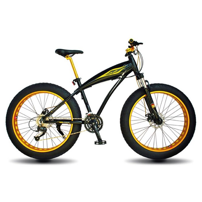 [지멘스 자전거]지멘스  팻바이크  레전드 26X4.0광폭 SHIMANO 27단 원터치 디스크 돌고래스타일 알루미늄차체