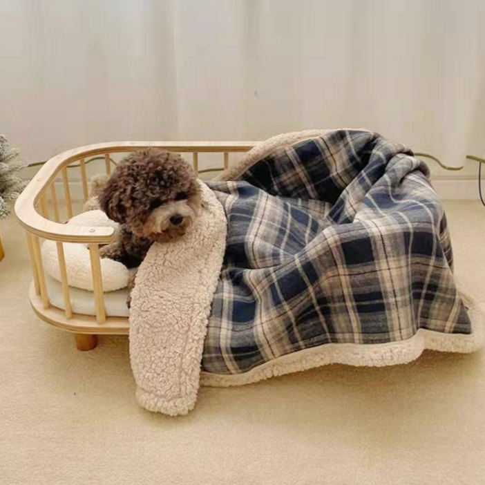 NIUFLY 강아지 이불 반려동물 담요 이불