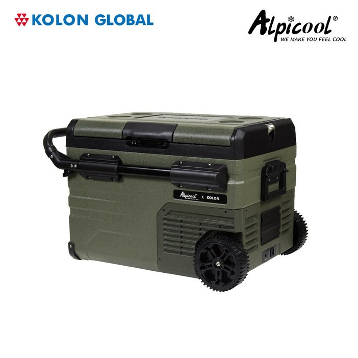 [코오롱 공식판매] 알피쿨 X시리즈 정품 캠핑 차량용 냉장고 블루투스 이동식 낚시 화물