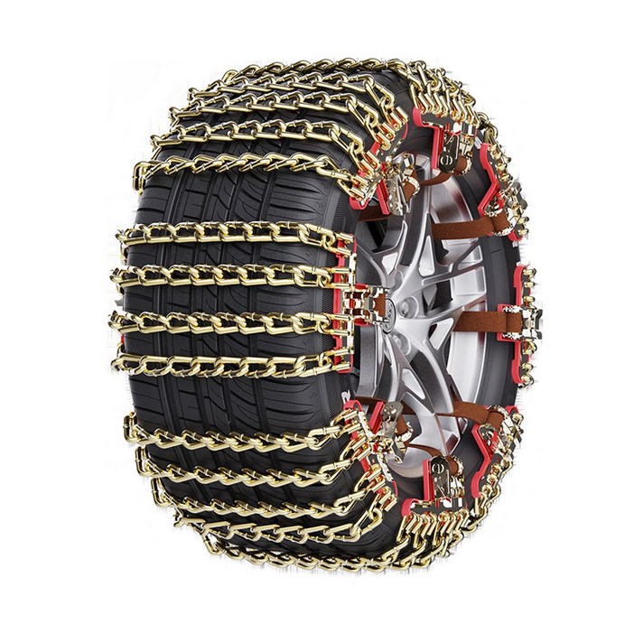 TKB 공구가 필요없는 자동 강철 사슬 스노우체인, 1개