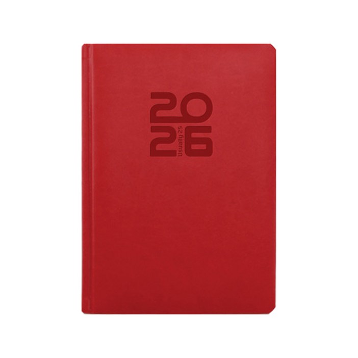 양지사 2026년 다이어리 유즈어리 25A, 레드, 1개