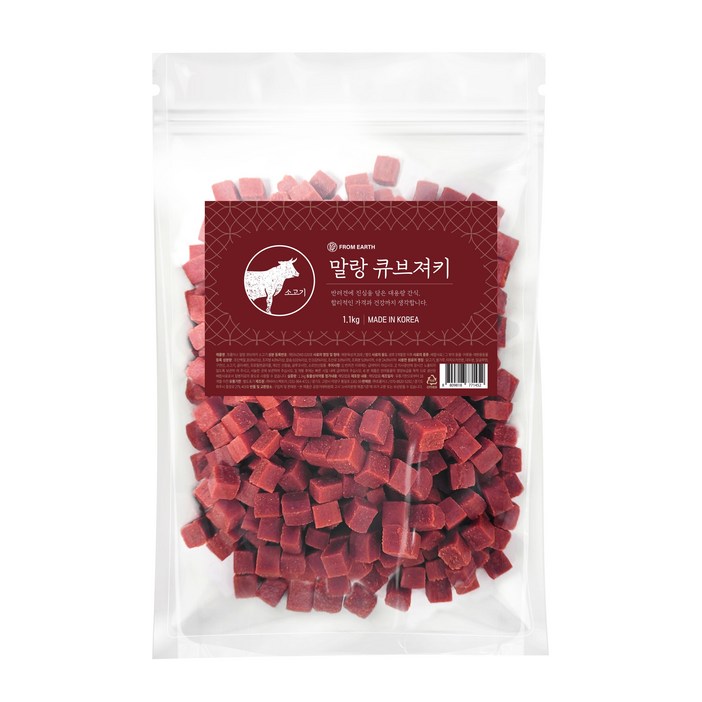 개기월식 강아지 말랑 큐브 져키