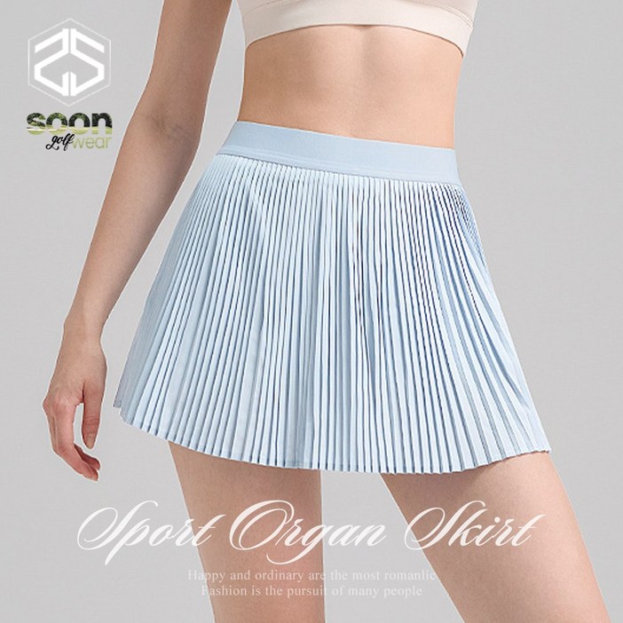 순이야 C.여성 오르간 플리츠 미니 스커트 테니스치마 운동복