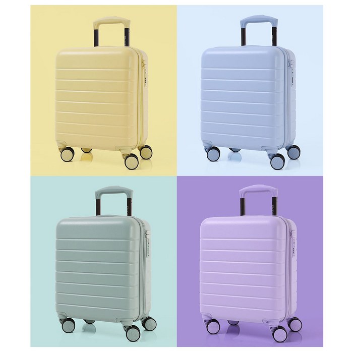 트래커 15인치 확장형 기내용 캐리어 TSA락 소형 S 가벼운여행 학생 수학여행 (4컬러)