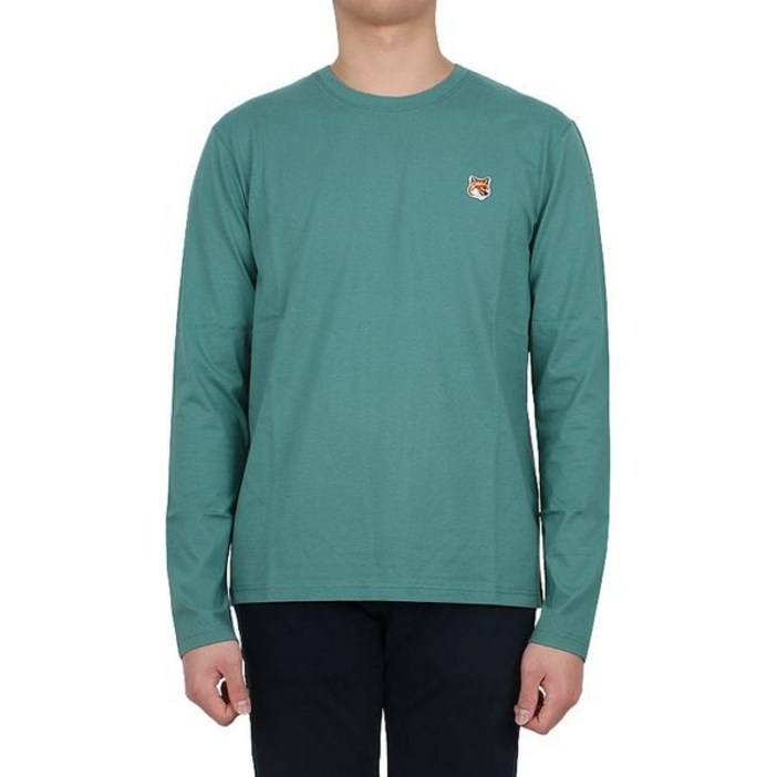 백화점정품 메종키츠네 티셔츠 폭스헤드 긴팔티 LM00108KJ0008 P315 맨투맨