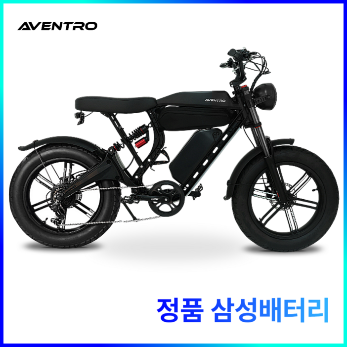 아벤트로 GT750 전기자전거 자토바이 팻바이크