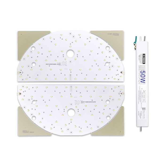 케빈라이팅 국산 삼성칩 조명 거실등 리폼 LED 모듈 원형방등 50W 398x191mm2장 케빈라이팅 국산 삼성칩 조명 거실등 리폼 LED 모듈 원형방등 50W 398x191mm2장