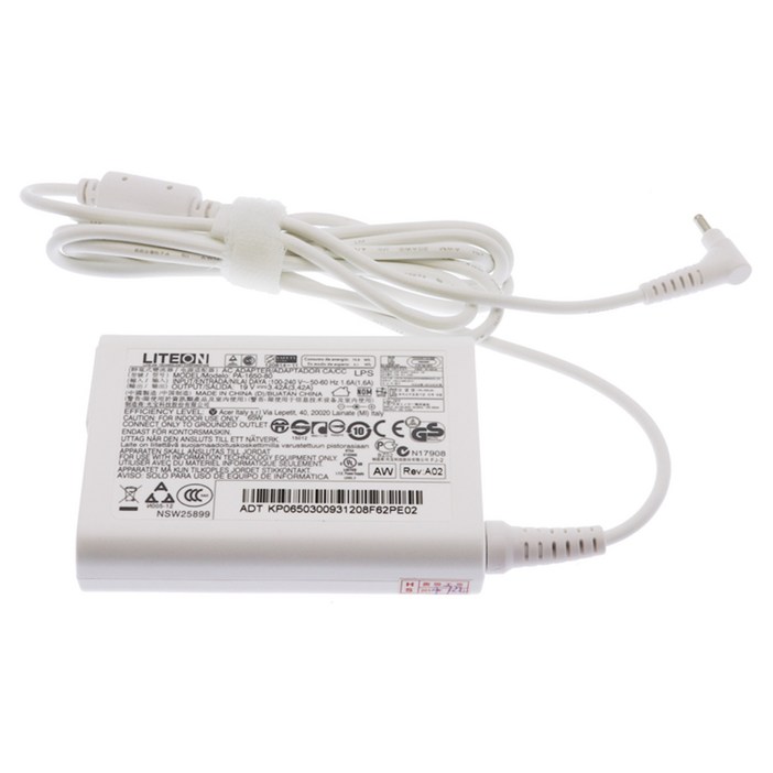 Acer 에이서 정품 19V 3.42A 외경 3.0 어댑터 A11065N1A  A51452G58SW  SW71351GN  Aspire S13 전용 충전기, 어댑터