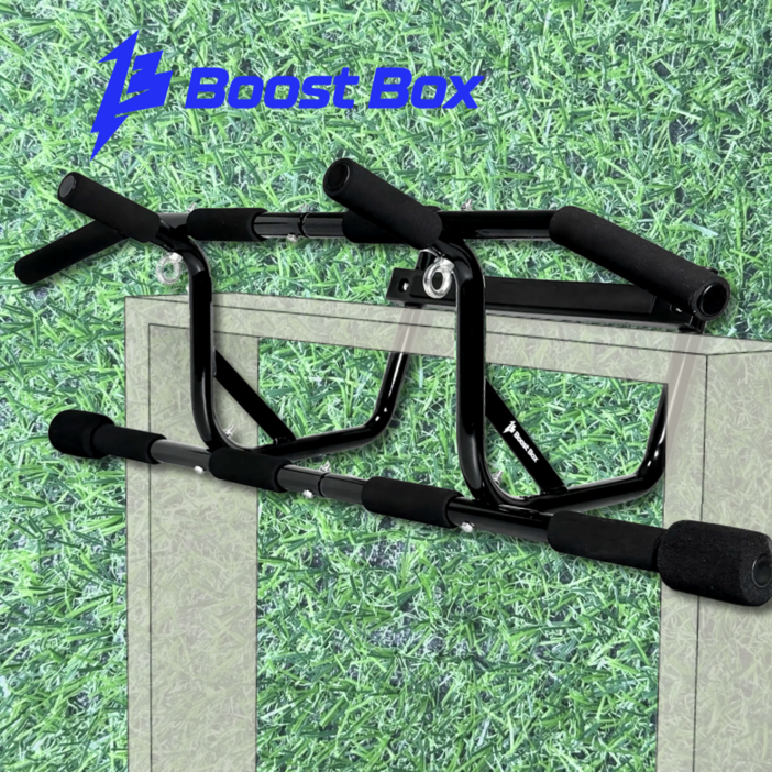 부스트박스 2단 문틀 철봉 높이조절 와이드그립