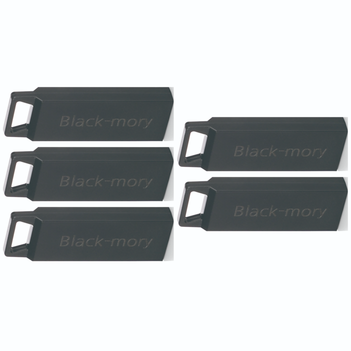 TUI 투이 Black-mory 2.0 USB 메모리 5P (저장용량 및 패키지 선택 구매), 4GB, 5개