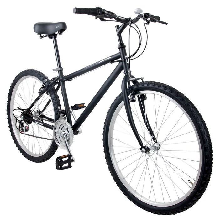 삼천리자전거 빅마운틴 26 생활형 MTB 21단 통학 출퇴근용 성인 학생 자전거 155175cm, 블랙, 1개, 170cm