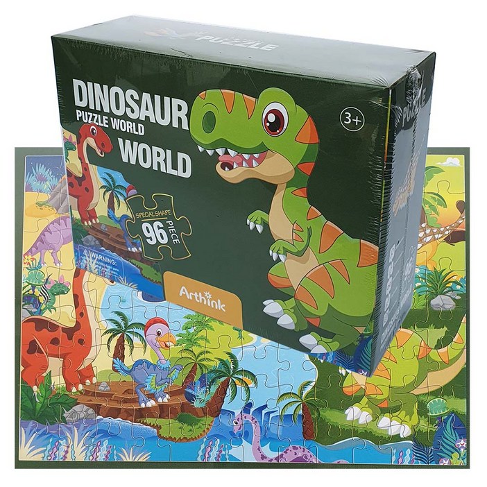 EQIQ개발 아트퍼즐 96p 공룡 60x42cm 직소퍼즐 종이퍼즐, 1개 EQIQ개발 아트퍼즐 96p 공룡 60x42cm 직소퍼즐 종이퍼즐, 1개