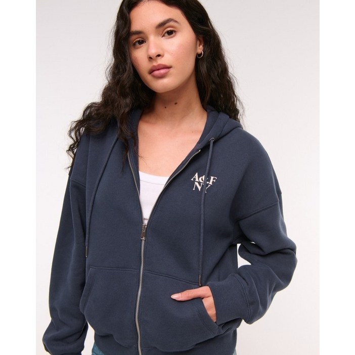 아베크롬비 여자 후드집업 여성 겨울 후디 기모 Abercrombie  Fitch